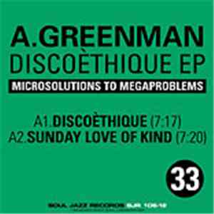 A. Greenman - Discoèthique EP download free