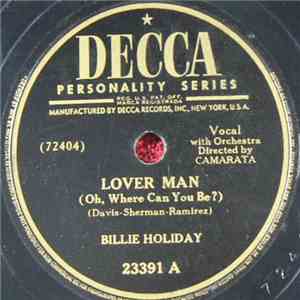 Billie Holiday - Lover Man (Oh, Where Can You Be?) / That Ole Devil Called Love download free