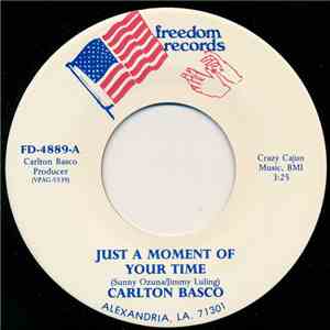 Carlton Basco - Just A Moment Of Your Time / Nadine (Is That You) download free