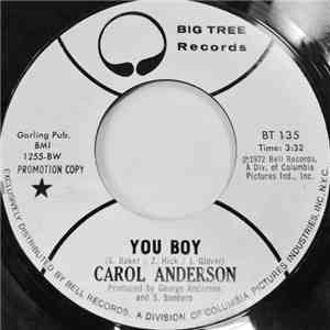 Carol Anderson - You Boy download free