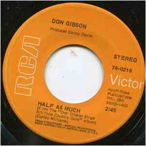 Don Gibson - Half As Much download free