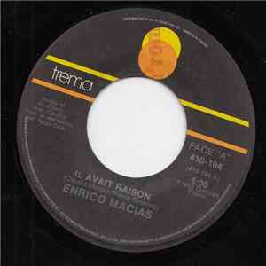 Enrico Macias - Une Fille A Marier / Il Avait Raison download free