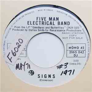 Five Man Electrical Band - Signs /  download free