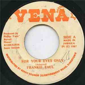 Frankie Paul - For Your Eyes Only download free