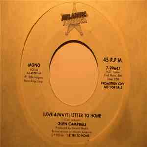 Glen Campbell - (Love Always) Letter To Home download free