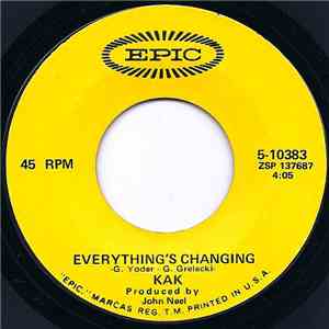 Kak - Everything's Changing / Rain download free