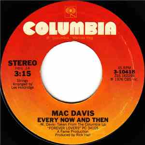 Mac Davis - Every Now And Then / I'm Just In Love download free