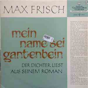 Max Frisch - Mein Name Sei Gantenbein download free
