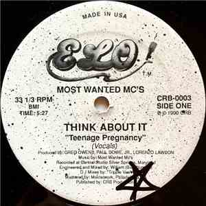Most Wanted MC's - Think About It (Teenage Pregnancy) download free