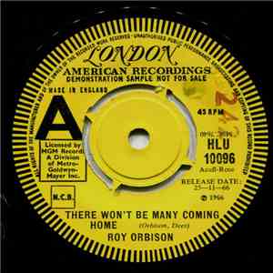 Roy Orbison - There Won't Be Many Coming Home / Going Back To Gloria download free