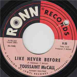 Toussaint McCall - Like Never Before download mp3 flac